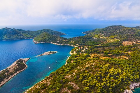 Urlaub mit Hund auf Mljet in Kroatien