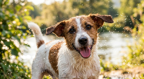 Hund gut durch den Sommer