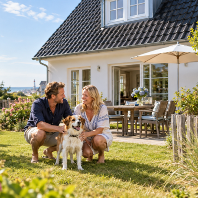 Ferienhausurlaub mit Hund in Warnemünde