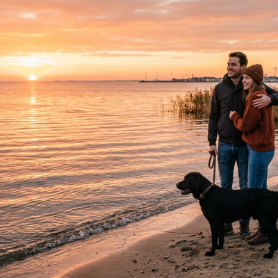 Ferienhäuser am IJsselmeer mit Hund