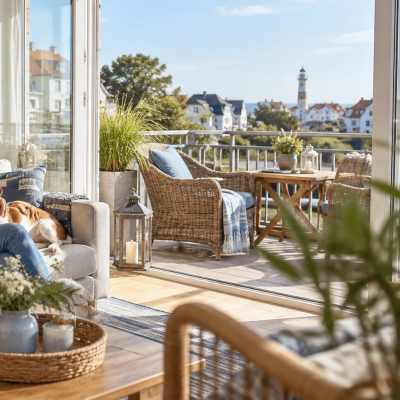 Stilvolle hundefreundliche Ferienwohnung in Warnemünde