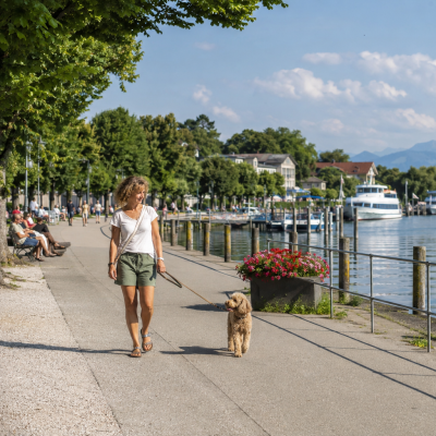Spaziergang in Prien am Chiemsee