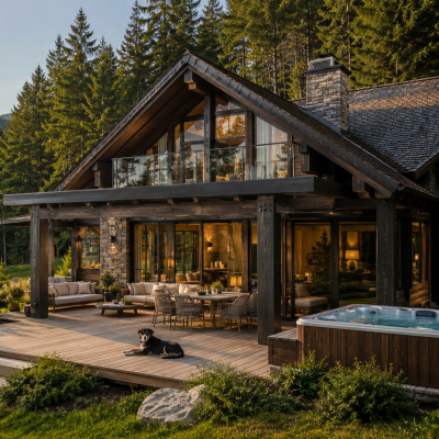 Luxuriöses Schwarzwald-Chalet