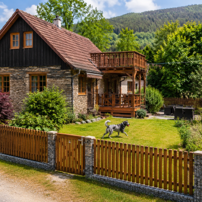 Ferienhaus mit Garten im Harz