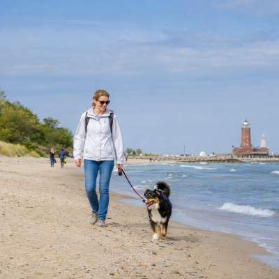 Spaziergang am Kolberger Strand