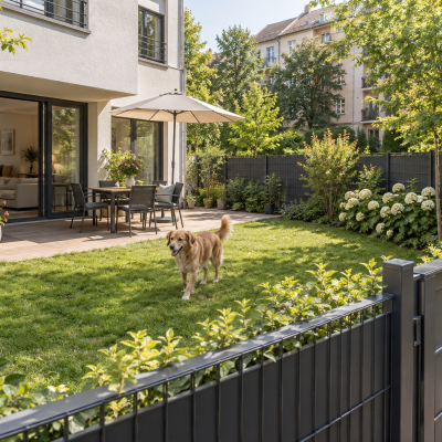 Hundefreundliche Ferienwohnung in Berlin mit umzäuntem Garten
