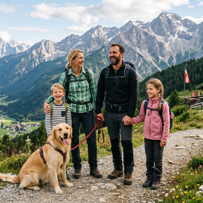Urlaub mit Hund am Wilden Kaiser
