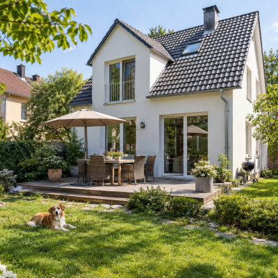 Hundefreundliches Ferienhaus mit Garten in Berlin