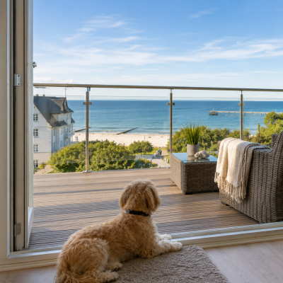 Meerblick für den Hund 