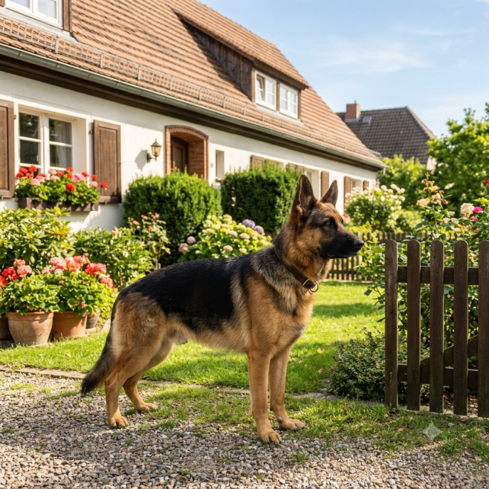 Sicherheit durch Hunde