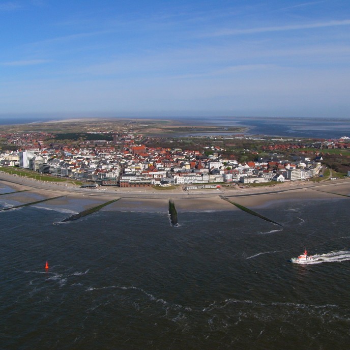 Luftbildaufnahme Norderney