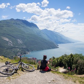Mit dem Rad am Gardasee