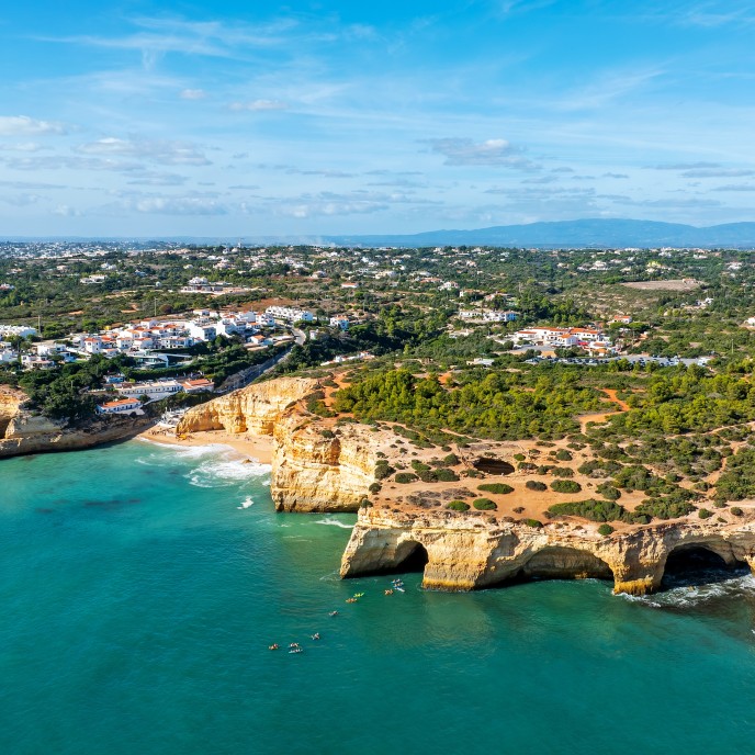 Urlaub an der Küste in der Algarve mit Hund