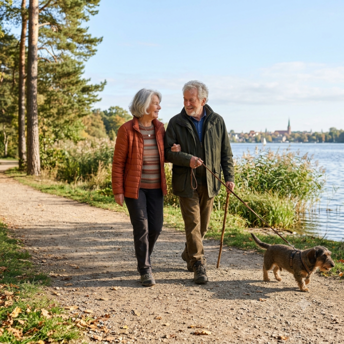 Hunde als Partner für Senioren