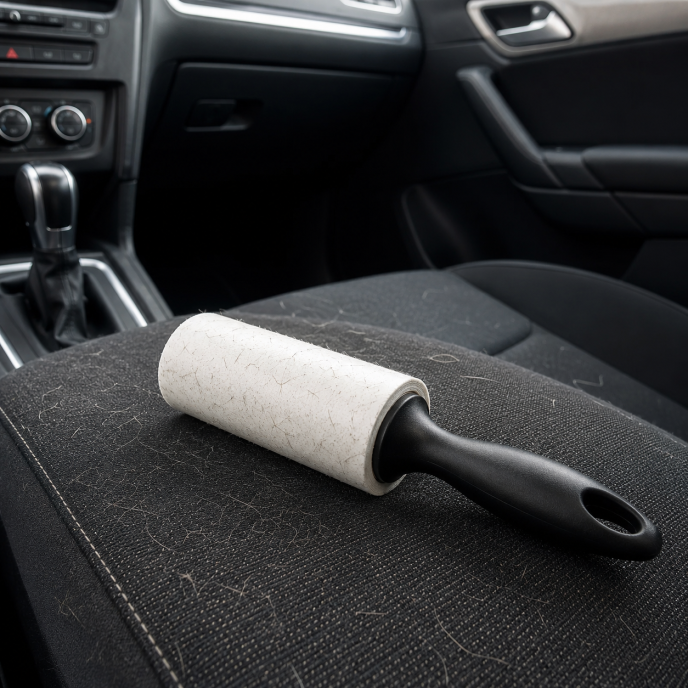 Hundehaare im Auto